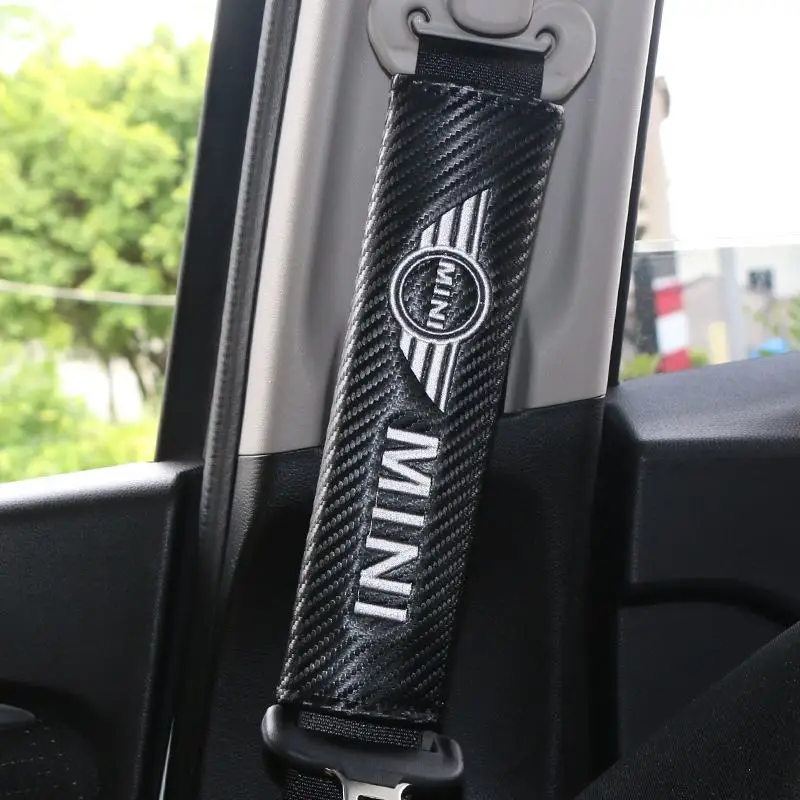 Car Seat belt cover car styling for Mini Cooper Countryman clubman F54 F56 F55 F60 R60 R61 Accessories Car Styling