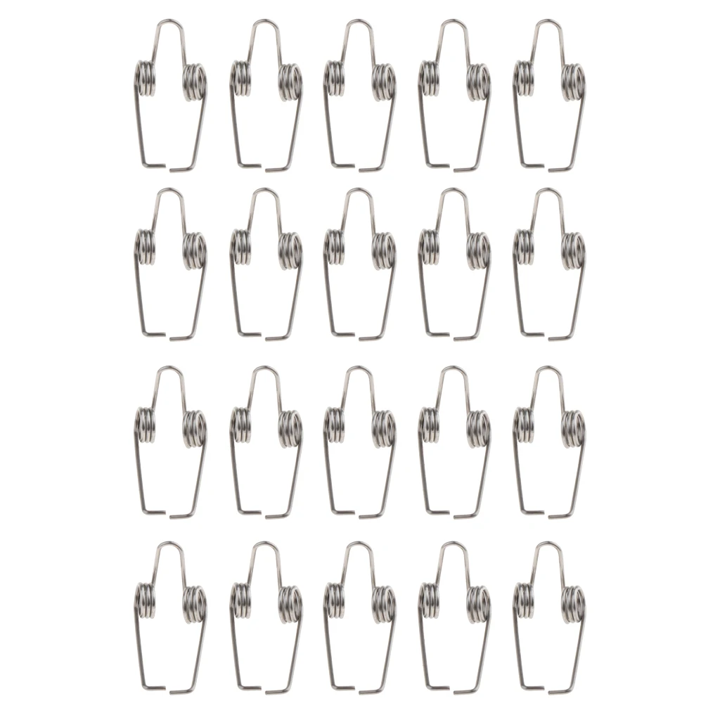 20x Trombone Water Key/ Spit Valve Spring Steel for Trombone Accessory