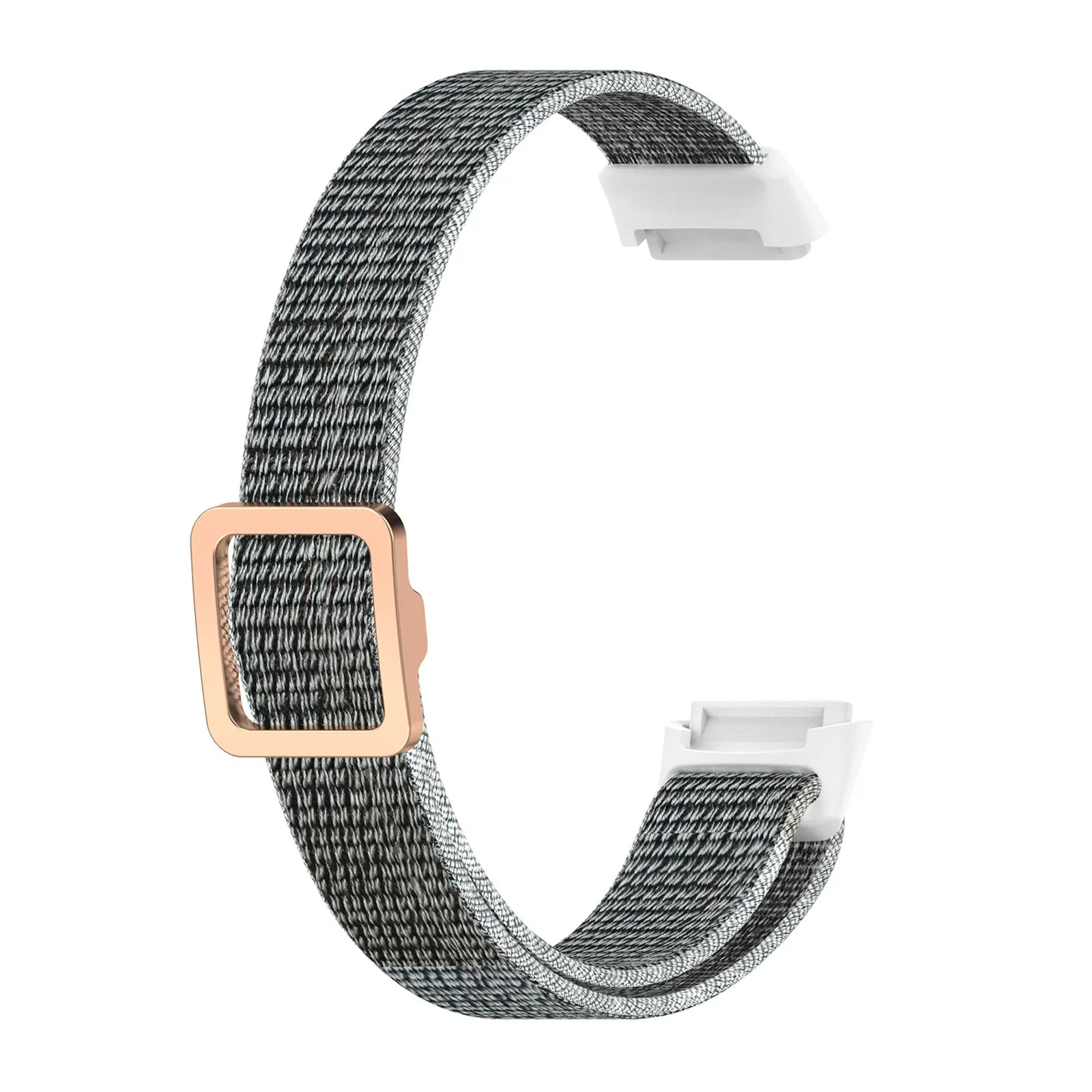 Bracelet en toile compatible avec Fitbit Charge 6/Charge 5 - Taille S et L  - Tissu doux tissé - Respirant et léger - Pour homme et femme, Toile :  : Sports et Plein air