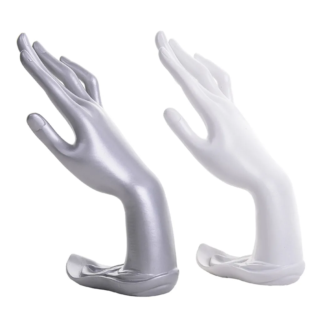 Resin Hand Bracelet Display Rings Bracelets Decor Jewelry Holder Stand Rack