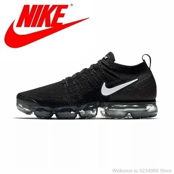 

NIKE AIR VAPORMAX FLYKNIT 2 Running Shoes for Men Sneakers 942842-001 Sport Outdoor Shoes Size40-45 black