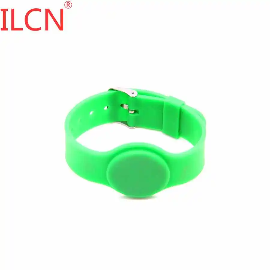 1pcs Random Color S50 13,56 МГц IC карта только для чтения Браслет Брелок RFID смарт-тег контроль доступа Регулируемый кремнеземный ключ брелок с кольцом 1 шт - Цвет: 1pcs Random Color