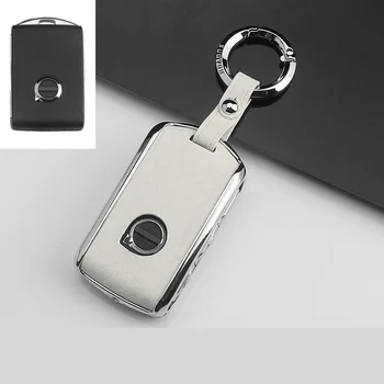

Hot sale Carbon fiber+Zinc alloy Car Key Case Cover Shell For Volvo XC40 XC60 S90 XC90 V90 2017 2018 T5 T6 2015 2016 T8 Keychain