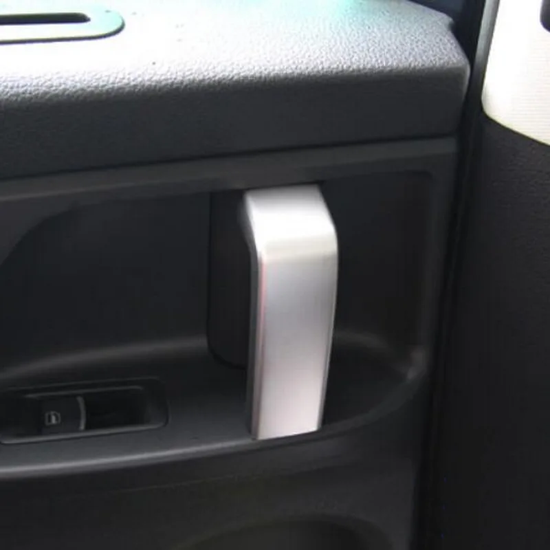Tonlinker салон, дверь, подлоктоник ручка чехол наклейка для Volkswagen Sharan-19 автомобильный Стайлинг 2 шт стикер из нержавеющей стали