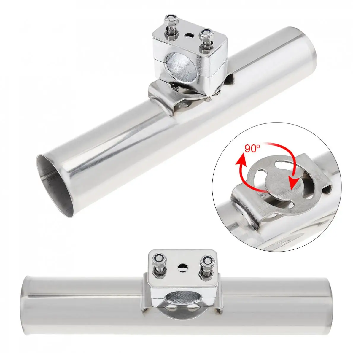 Stainless Steel Fishing Support Rod Stand Bracket Fishing Tackle Tool Adjustable Direction Rod Holder for Boat Hot Sale