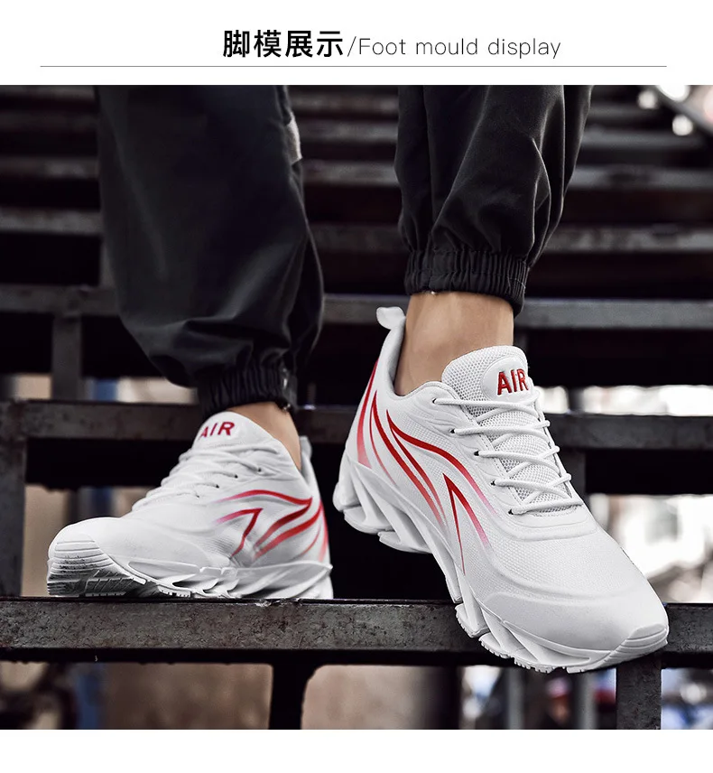 MEN'S SHOES Large Size Athletic Shoes Korean-style Versatile Casual Running Shoes Breathable Casual Trendy Shoes 39-46