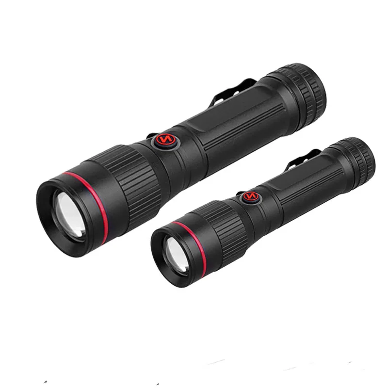 

Bright 3-5 Files Portable Flashlight Led Waterproof Pressure Shell Light USB Rechargeable Flash Light Camping Outdoor Patrol
