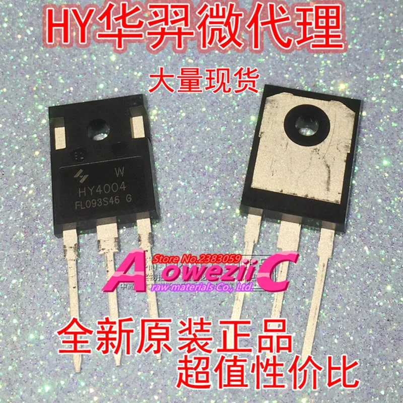 Aoweziic 2019 + 100 новый оригинальный HY4004W HY4004 TO-247 N-channel FET 40V 208A | Электроника