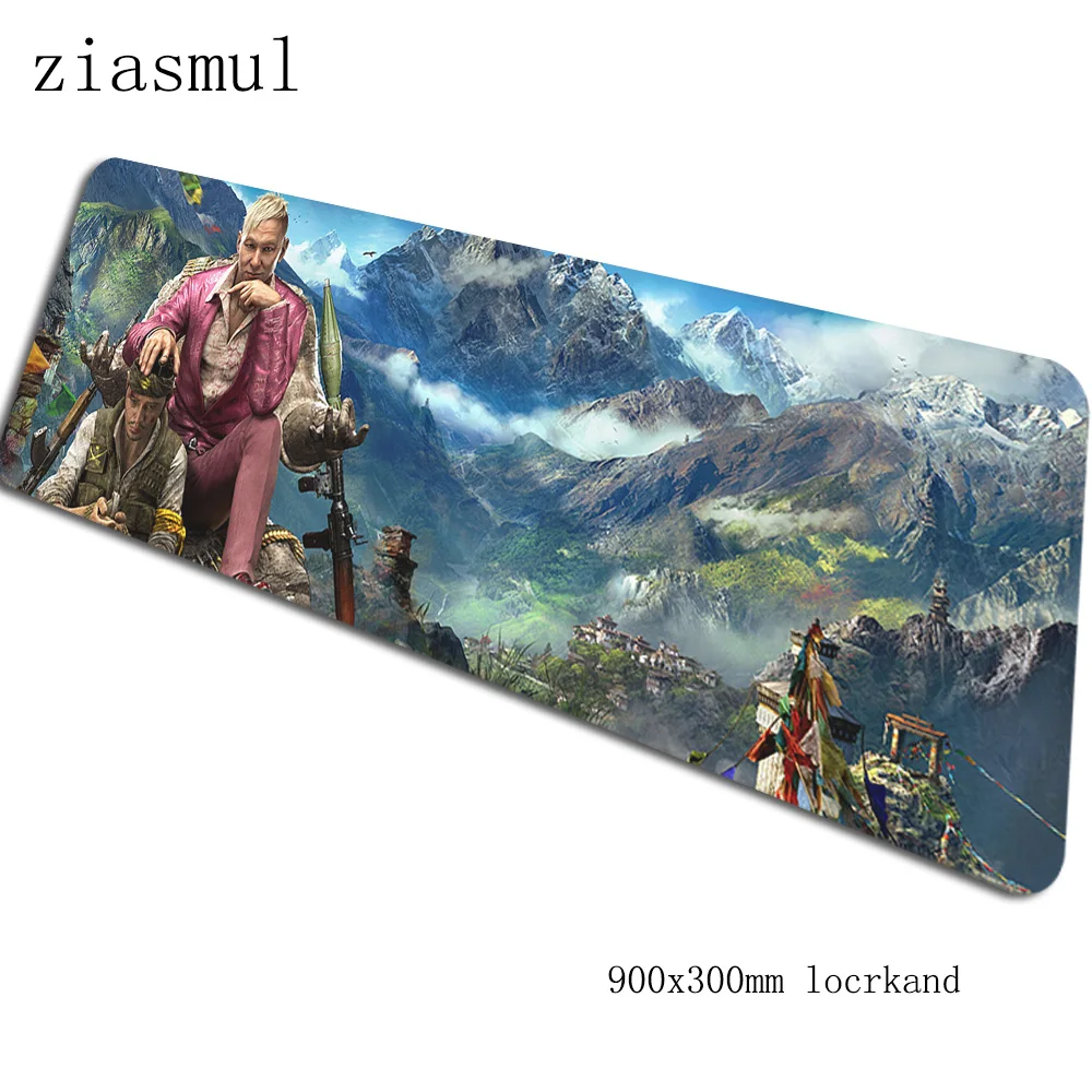 Far cry padmouse 900x300x3 мм игровой коврик для мыши милый большой коврик для мыши геймер компьютерный стол xl коврик notbook коврик для мыши pc - Цвет: Size 900x300x3mm