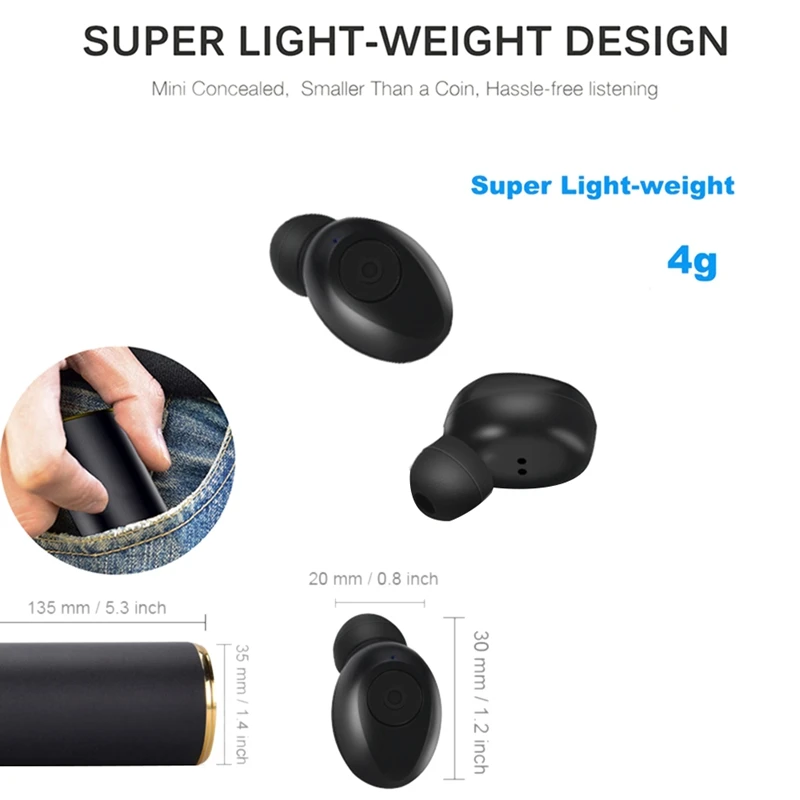 Новинка TWS 5,0, Bluetooth наушники, водонепроницаемые беспроводные наушники, спортивные наушники с микрофоном, игровые гарнитуры для телефона, свободные руки
