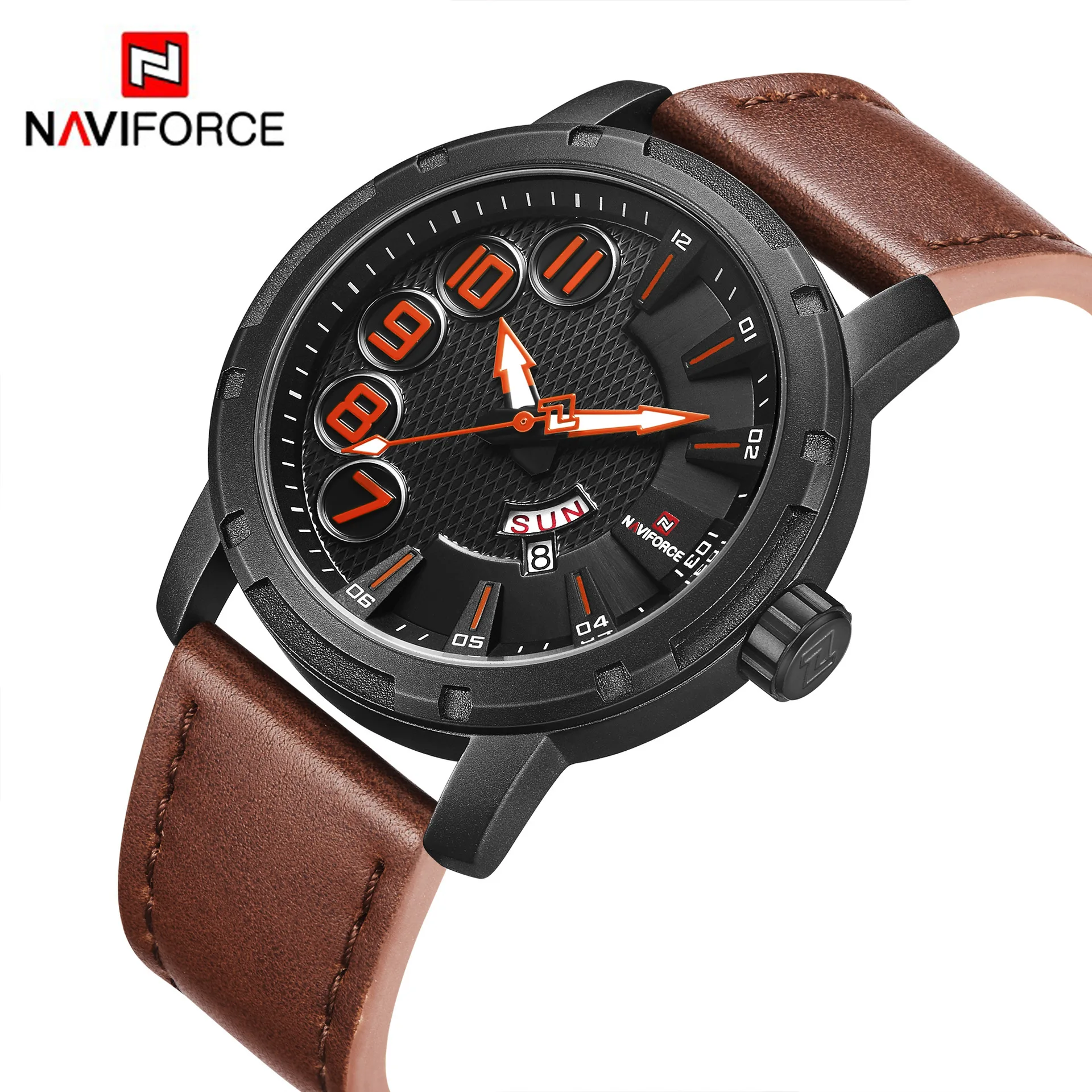 

Naviforce Xiang New Style 9154 Students Sports Watch Night Light Waterproof Calendar Week Quartz Watch Men's