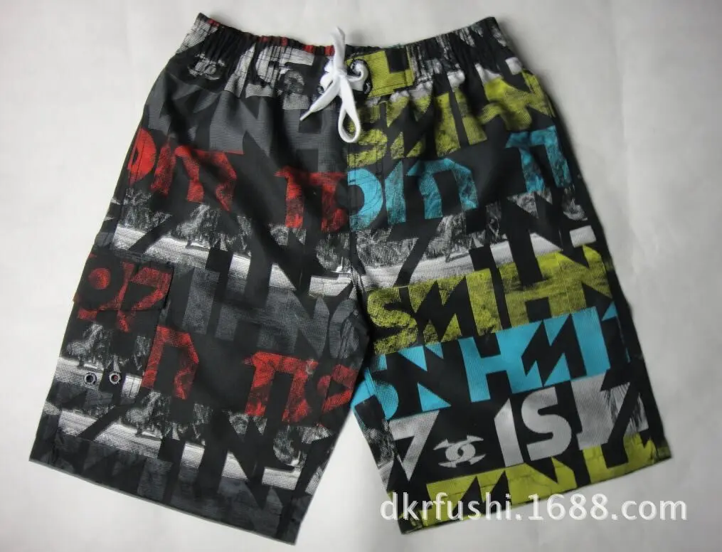 Стиль Пляжные шорты Для Мужчин's Boardshort короткие быстросохнущие Повседневное брюки Для Мужчин 'S Спортивные шорты заказа