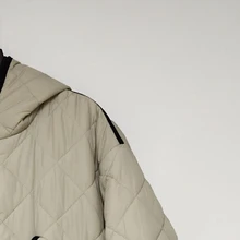 Frauen Jacke 2021 Herbst Frauen Mantel doppelseitige Zipper Mit Kapuze Mantel Lose Feste Farbe Jacke