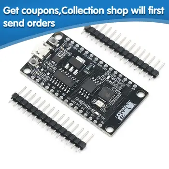 

1pcs NodeMCU V3 Lua WIFI module integration of ESP8266 + extra memory 32M Flash, USB-serial CH340G