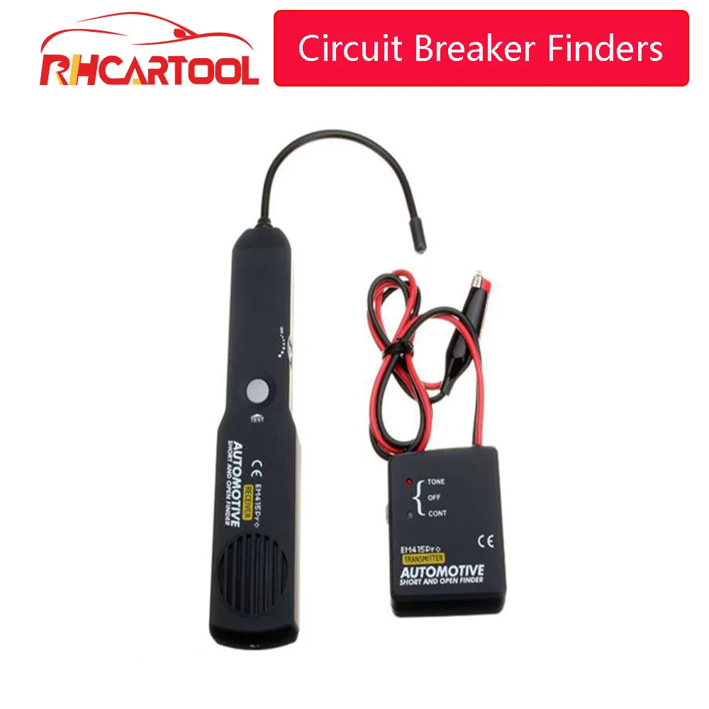 OBD2 EM415pro автомобильный тестер кабель провода короткий открытый Finder ремонтный Инструмент Тестер автомобильный Tracer Диагностика тон линия Finder