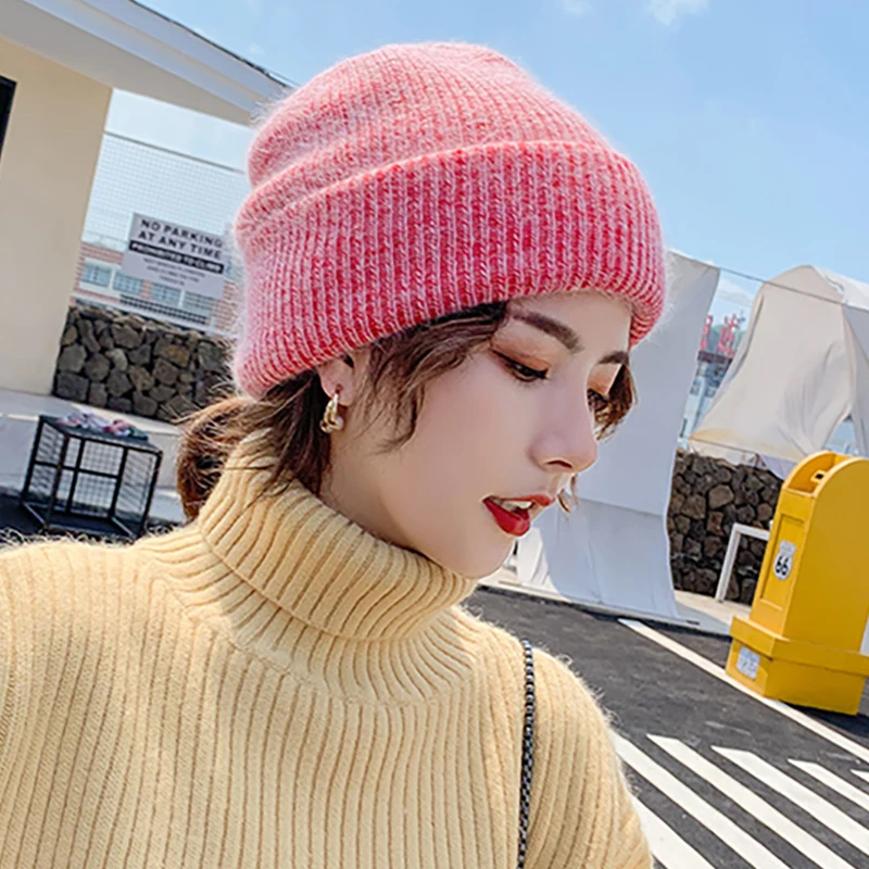 Cpop, 9 цветов, шерстяная пряжа, Skullies& Beanies, шапка, высокое качество, чистый цвет, модная, повседневная, для женщин, элегантные аксессуары, зимняя теплая шапка