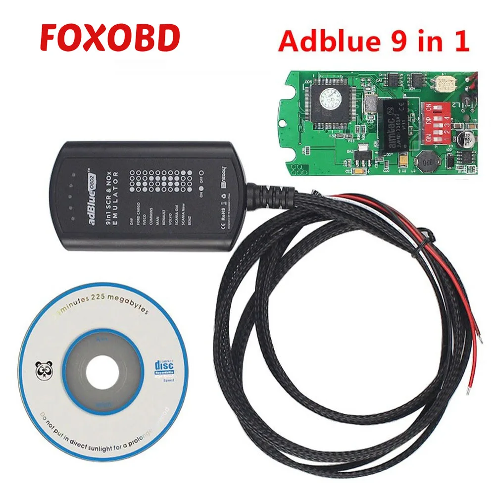 

2019 Promotion Adblue 9 in 1 A&B CHOOSE Universal Adblue Emulator NOT NEED ANY SOFTWARE dblue 9in1 Truck AdBlue Emulation