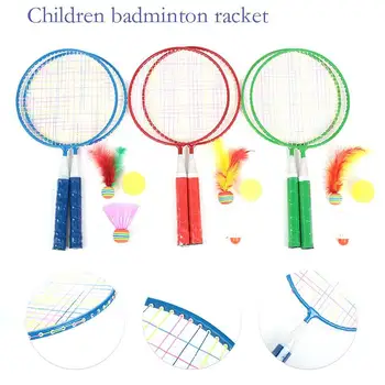 

Children Badminton Racket Badminton Set School Sports Baby Metal Random Color Badminton Racket Child Toys Movement