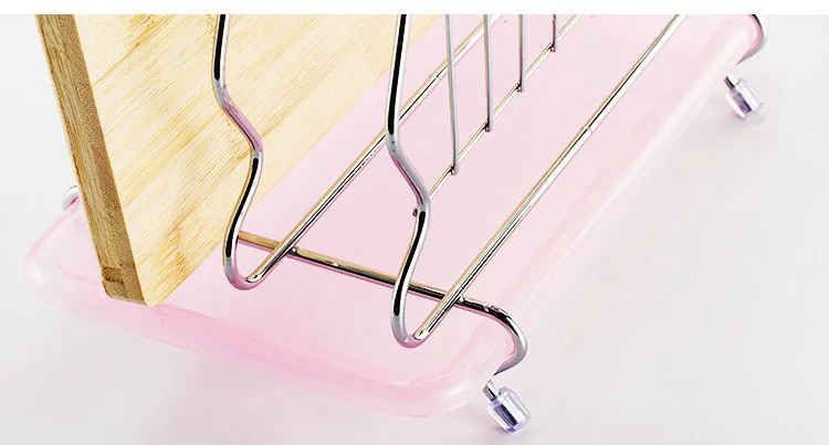 1pc Stainless Steel Kitchen Storage Holder Floor Type Kitchen Shelf Rack Pot Lid Cutting Board Holder Knife Tableware Organizer