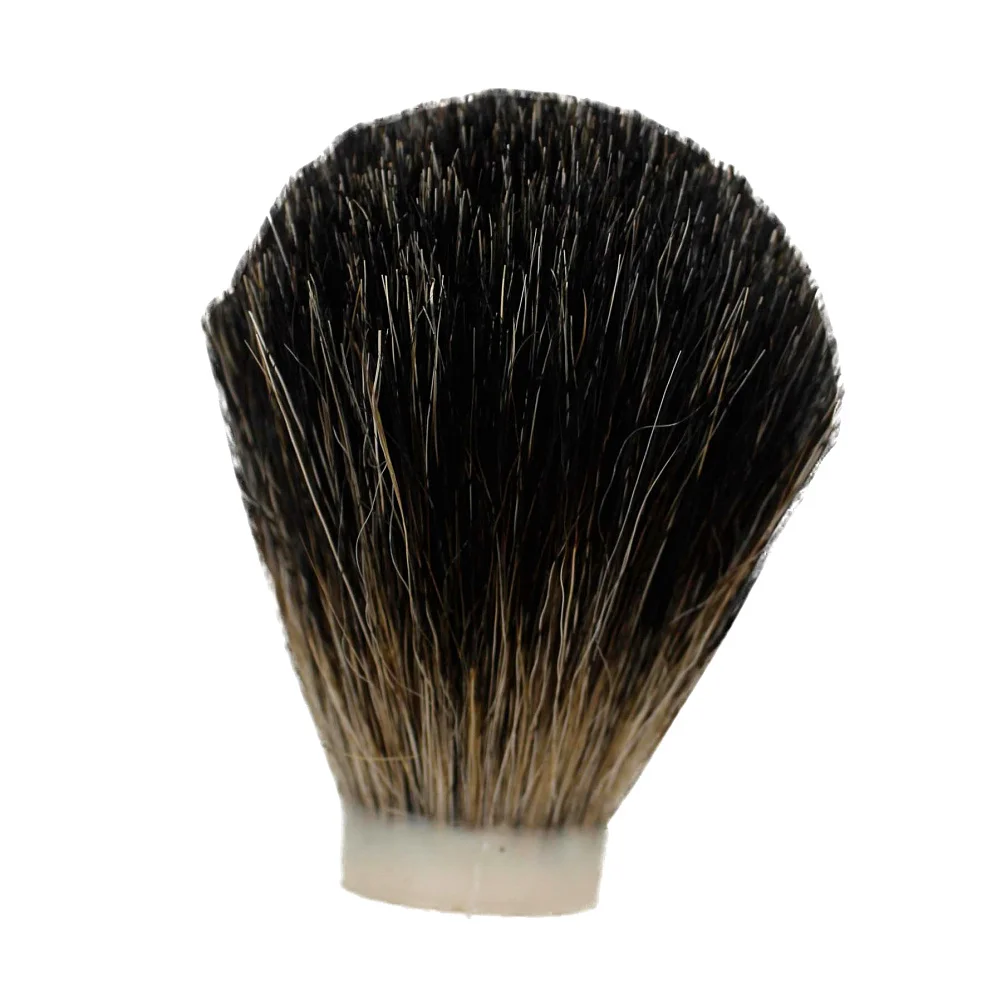 Vigshhaving 20ミリメートル/22ミリメートル/24ミリメートル/26ミリメートル黒ピュアアナグマ毛シェービングブラシノット