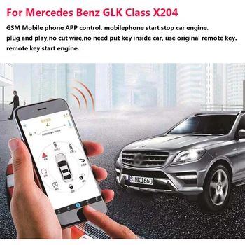 

PLUSOBD Phone GPS Tracker For Mercedes Benz GLK X204 GSM Module Car Remote Start Ignition Engine plug and play easy install