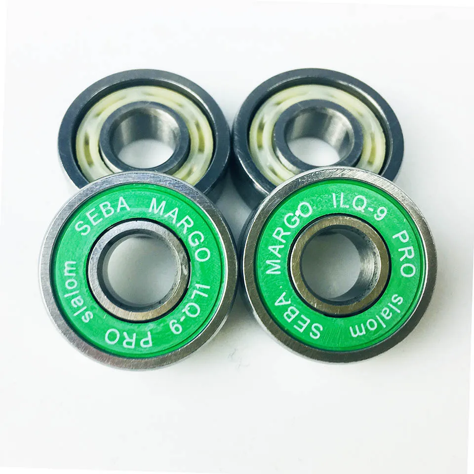 16 Pcs High Strengthen Steel SEBA ILQ-9 Pro Slalom Skating Bearing for Roller Skates SEBA HV IGOR KSJ Patins Scooter Skateboard 16 Pcs High Strengthen Steel SEBA ILQ-9 Pro Slalom Skating Bearing for Roller Skates SEBA HV IGOR KSJ Patins Scooter Skateboard