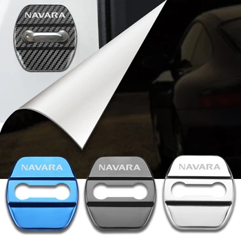 

Door Lock Cover sticker case for Nissan Navara d40 d22 d23 np300 Car-Styling Accessories