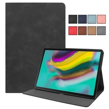 Винтаж из искусственной кожи чехол для samsung Galaxy Tab S5e 10,5 SM-T720 SM-T725 T720 T725 чехол для samsung Tab S5e Ретро откидная крышка из искусственной кожи