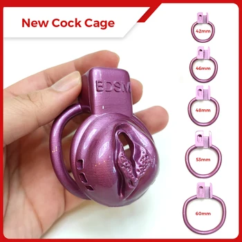 BDSM Pussy Vaginal Chastity Devices Cage Small Male Bondage Cock Cage Slave Penis Ring Sex Shop 18+ Gay Ladyboy Sex Toy for Men 1