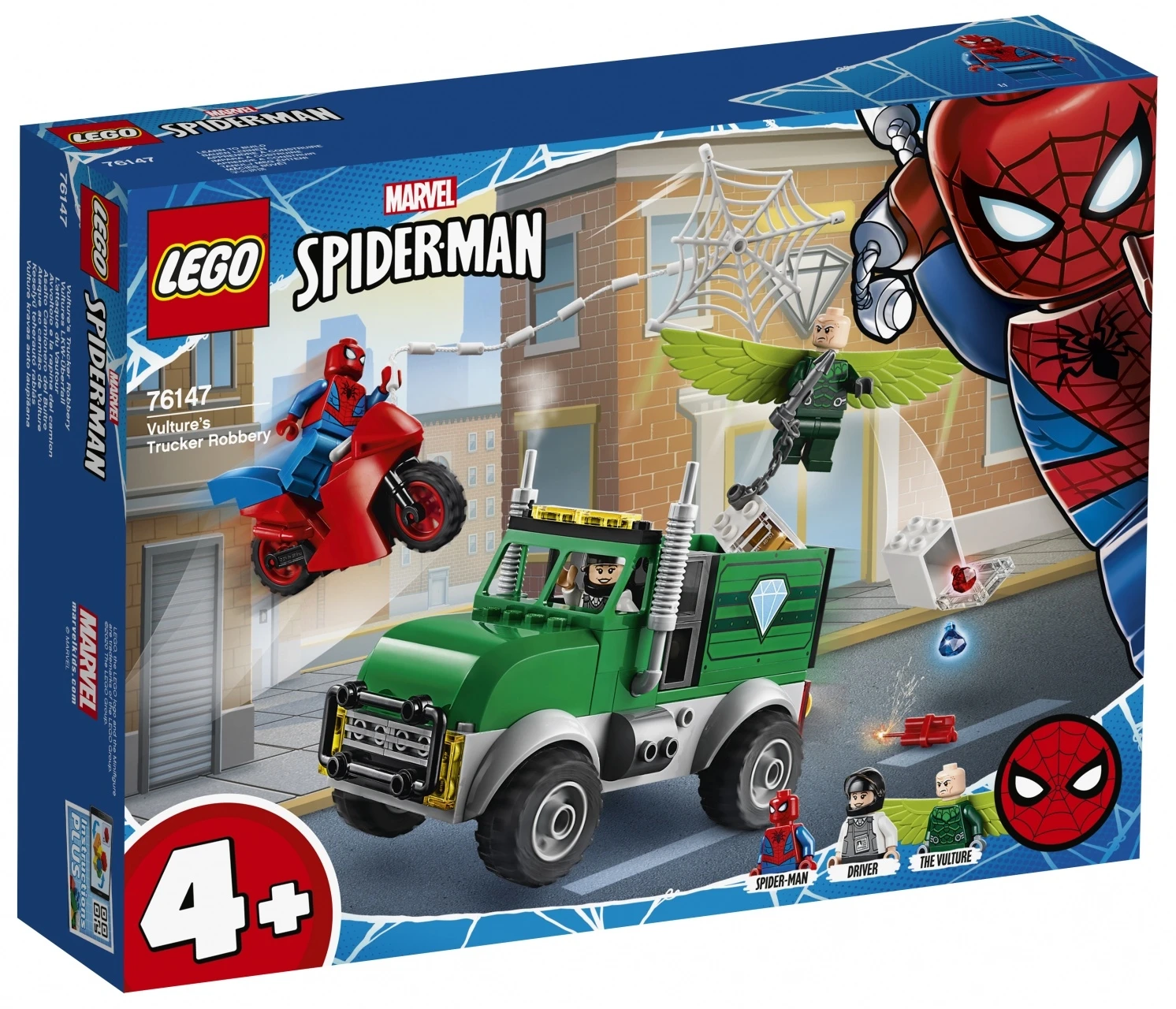 LEGO Marvel Super Heroes vulture and the robbery truck-76147 | Игрушки и хобби