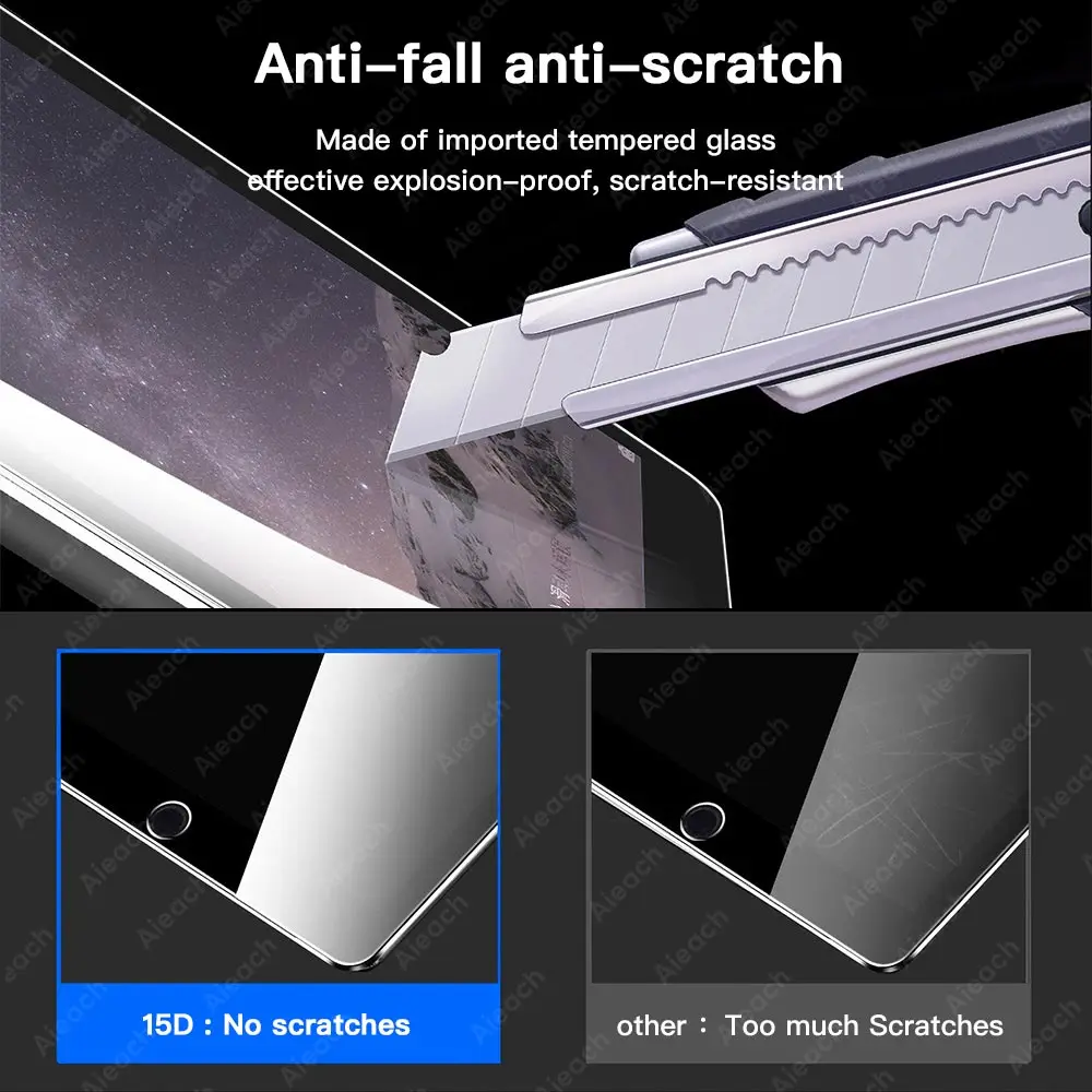 15D закаленное стекло для iPad Pro 11 10 5 9 7 2017 2018 Защита экрана Air 4 3 2 1 Mini Защитная пленка
