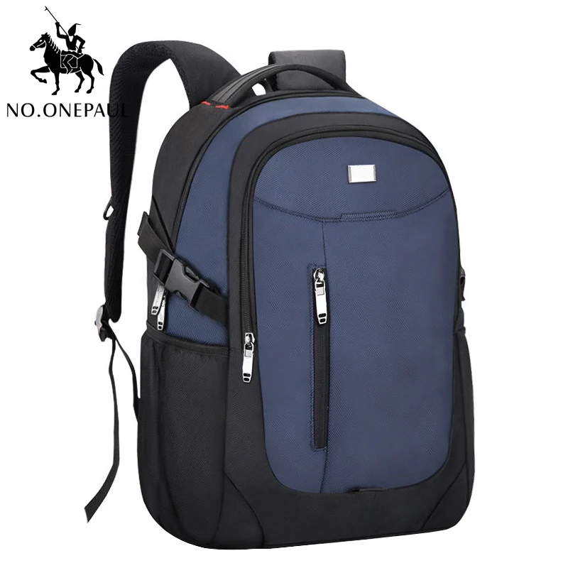 NO.ONEPAUL, женский рюкзак, водонепроницаемый, рюкзак для ноутбука, роскошный бренд, рюкзак для путешествий, USB интерфейс, сумки, модные сумки для женщин - Цвет: X6003-Blue upgrade