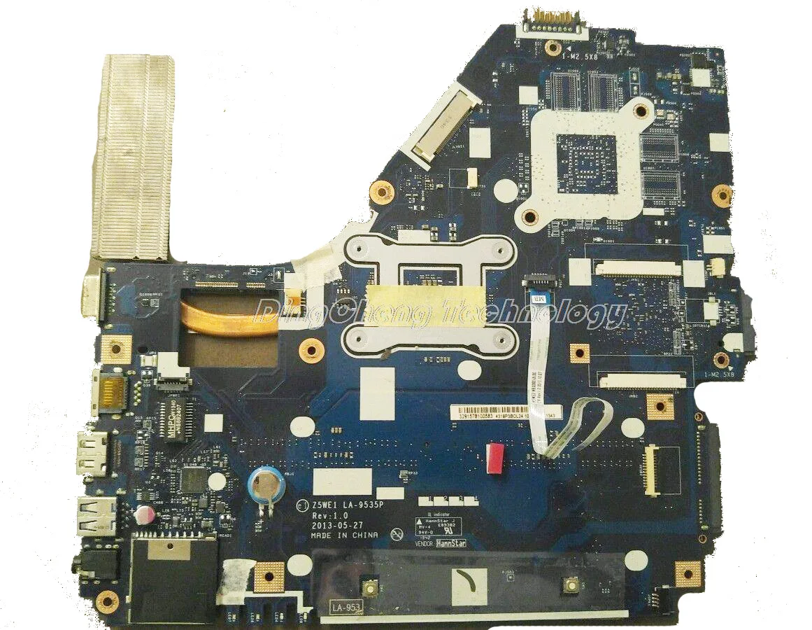 Ноутбук материнская плата для Acer E1-570 Z5WE1 LA-9535P NB. MEQ11.001 для intel 2117U SR0VQ процессор с Встроенная видеокарта