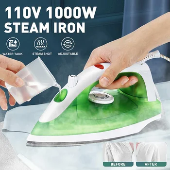 

Portable Mini Electric Steam Iron Garment Steamer For Clothing Iron 3 Level Adjustable Fast Heat Up Clothes Iron For Home Travel