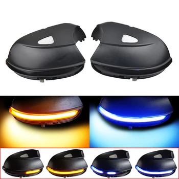 

LED Turn Signal Light For VW Scirocco MK3 Passat CC B7 Dynamic Side Mirror Indicator Blinker Sequential EOS Beetle