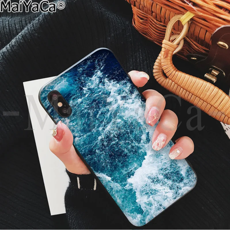 Новинка MaiYaCa Blue sea чехол для телефона Fundas чехол для Apple iPhone 8 7 6 6S Plus X XS MAX 5 5S SE XR 11 11pro - Цвет: A5