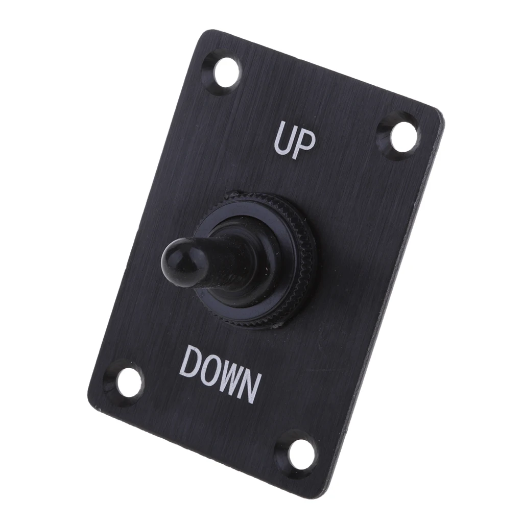 3 Way On/Off/On Momentary Toggle Switch Tilt Trim Switches 12V 15A for Marine Boat Accessories