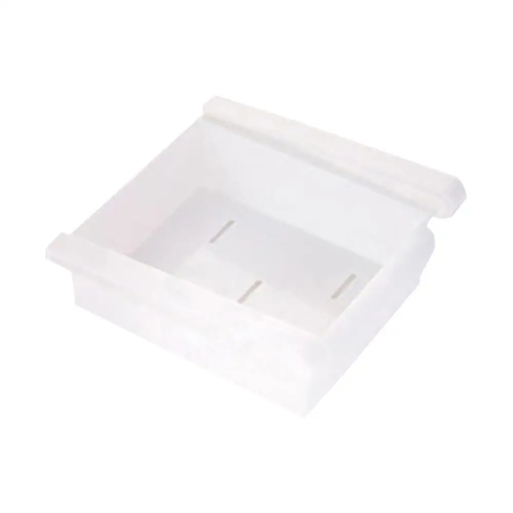 Creative Multi-purpose Refrigerator Kitchen Storage Rack Drawer Partition Shelf Durable Portable ABS Material