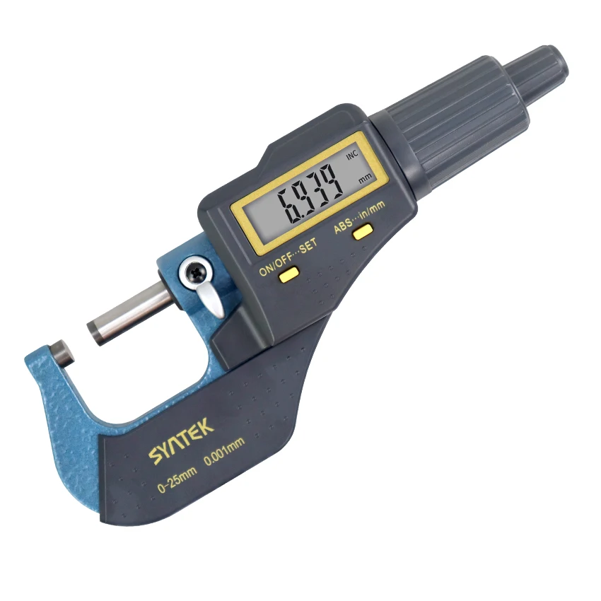 0 25mm Micron Digital Outside Micrometer Electronic Micrometer with
