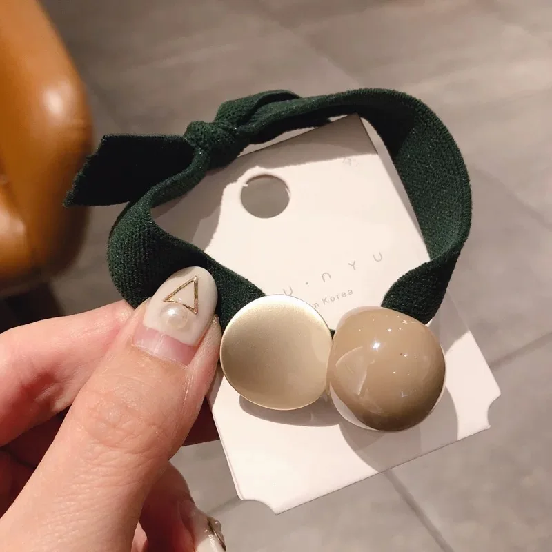 120 шт/Партия DIY мульти мультфильм мяч кольцо для волос резинки простые и изящные высокопрочный аксессуары тросы HA601