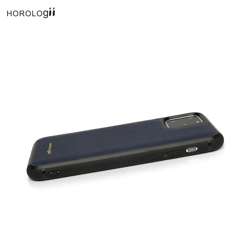 Horologii CUSTOM INITIALS FREE Phone Bumper Case for Iphone 11 12 Pro Max 13 14 15 Cover Italian Leather Epsom Dropship