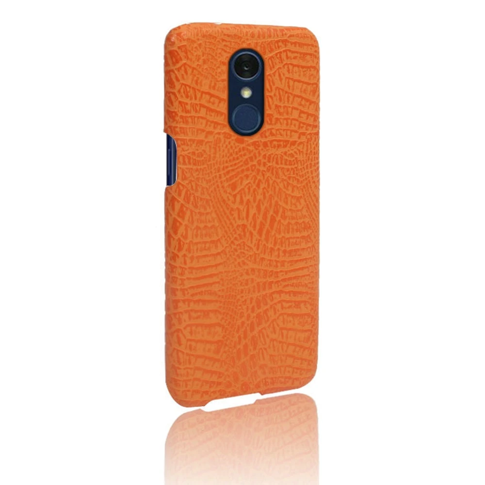 Чехол для LG G7 G7 thinQ G710/Q7/K8 /G4 styus G4 note/LS770/Qstylus stylo4 с крокодиловым узором
