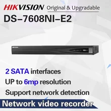 HIKVISION NVR 8CH DS-7608NI-E2 до 6 мегапикселей Запись сетевой видеорегистратор 8CH nvr без POE порта