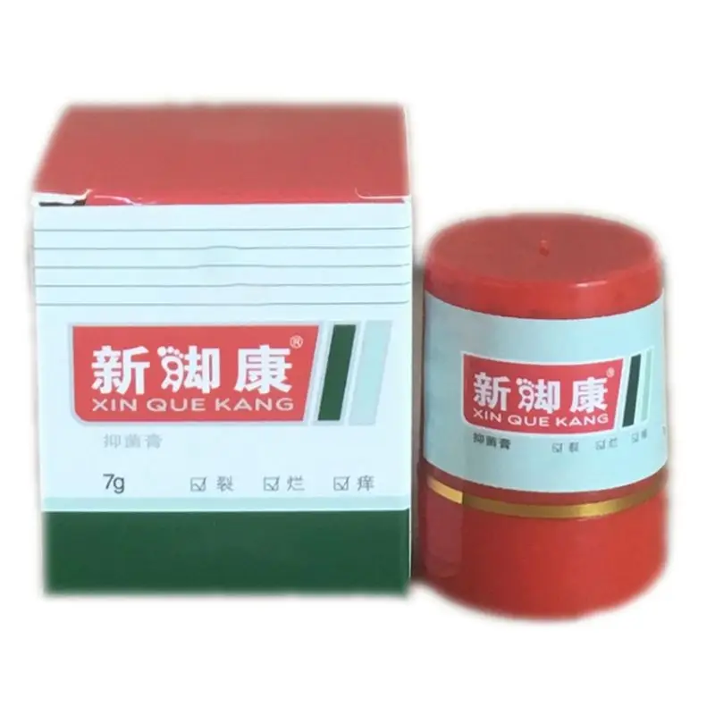 

7g Natural Herbal Antibacterial Foot Cream Bacteriostatic Itching Dermatitis Beriberi Treatment Anti Fungus Feet Care Ointment