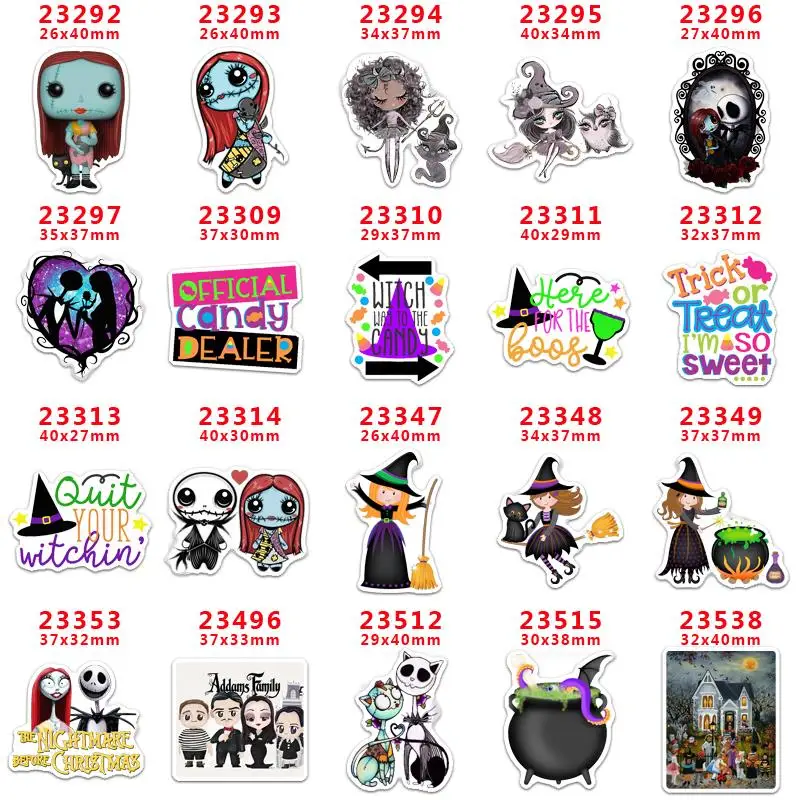 30 шт hollaween характер плоское украшение из смолы PR 23292