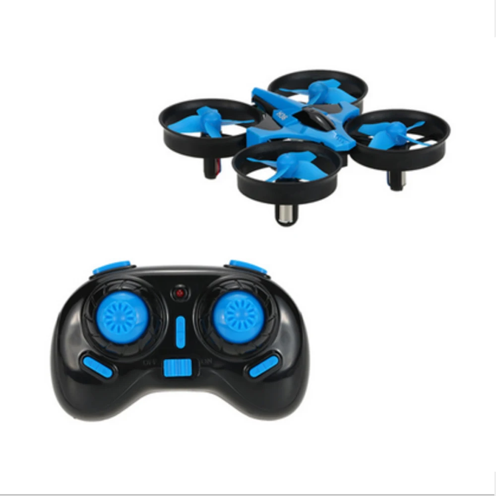 blue Мини RC дроны 2,4G 6-осей, Скорость гироскоп мини RC дроны 3D флип Безголовый режим RC Дроны с светодиодный светильник игрушка подарок анти - Цветной: blue