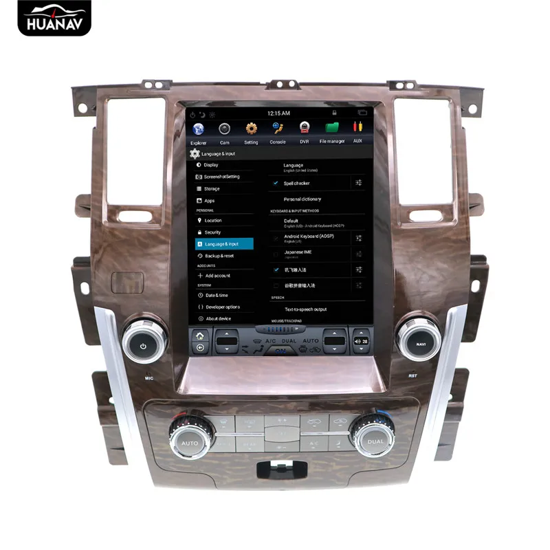 PX6 Android 9 Tesla стиль автомобиля CD плеер gps навигация для Nissan Patrol 2010+ Авто Радио стерео Мультимедиа Плеер головное устройство