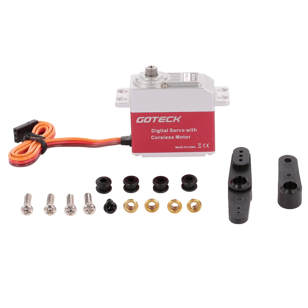 

HC2627SG Metal Gear High Torque 29KG Digital Servo with Coreless Motor Waterproof for RC Car Helicopter Boat Robot