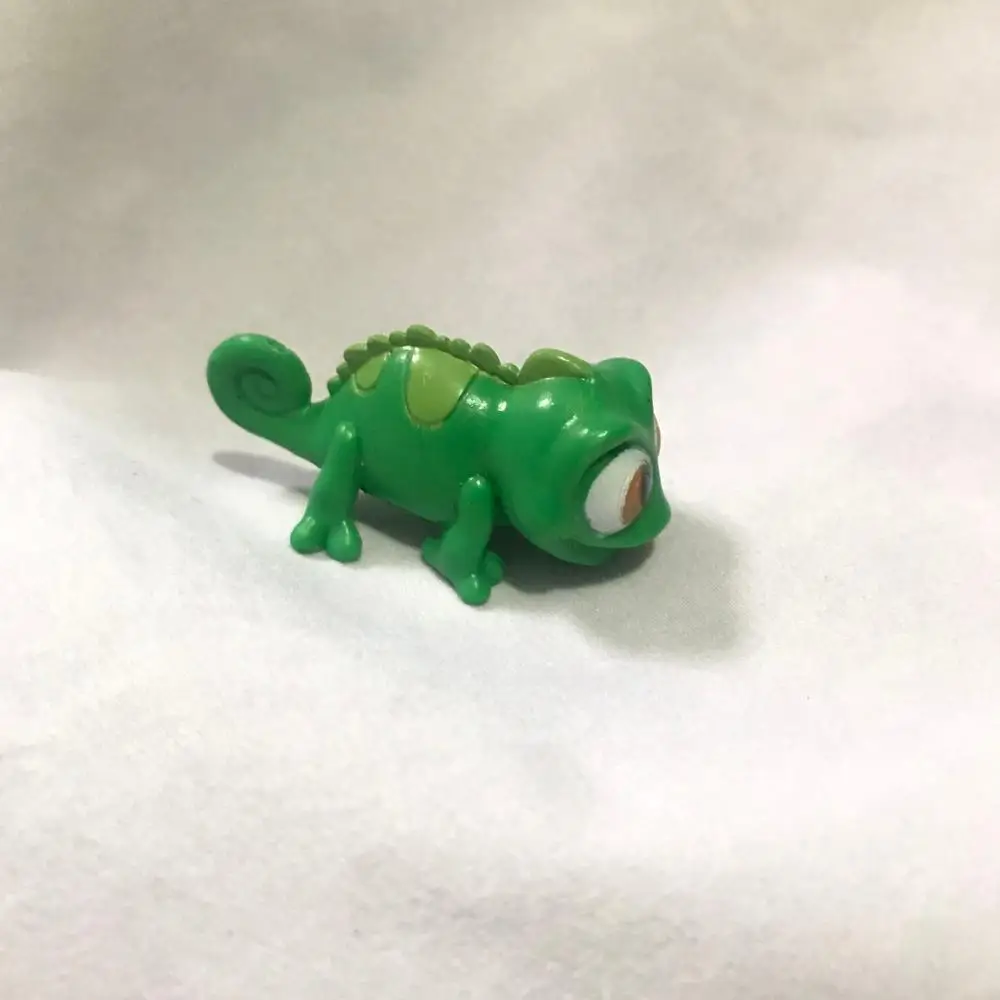 1 шт. 6 см стиль запутанная фигурка игрушки Хамелеон Паскаль зеленый Хамелеон Рапунцель фигурка игрушки Мини Коллекция игрушки