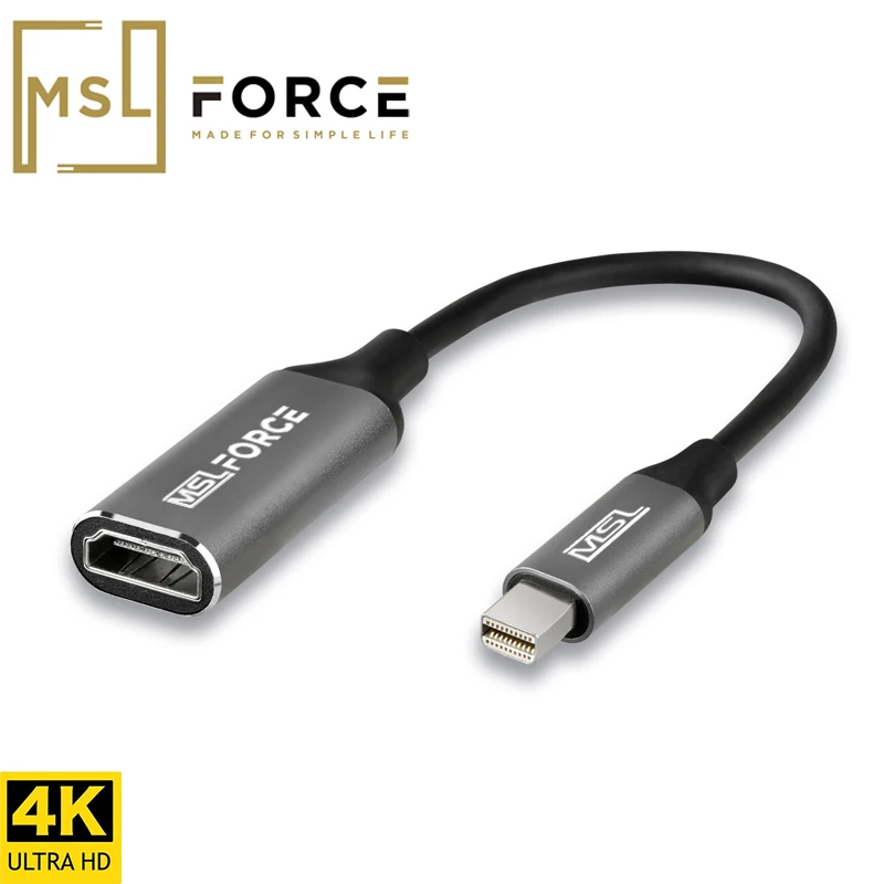 Мини DP к HDMI 4K кабель конвертер адаптер Mini DisplayPort для Apple iMac Macbook Pro Air notebook|Кабели HDMI|